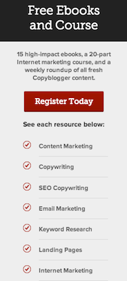 Copyblogger Lead Magnet