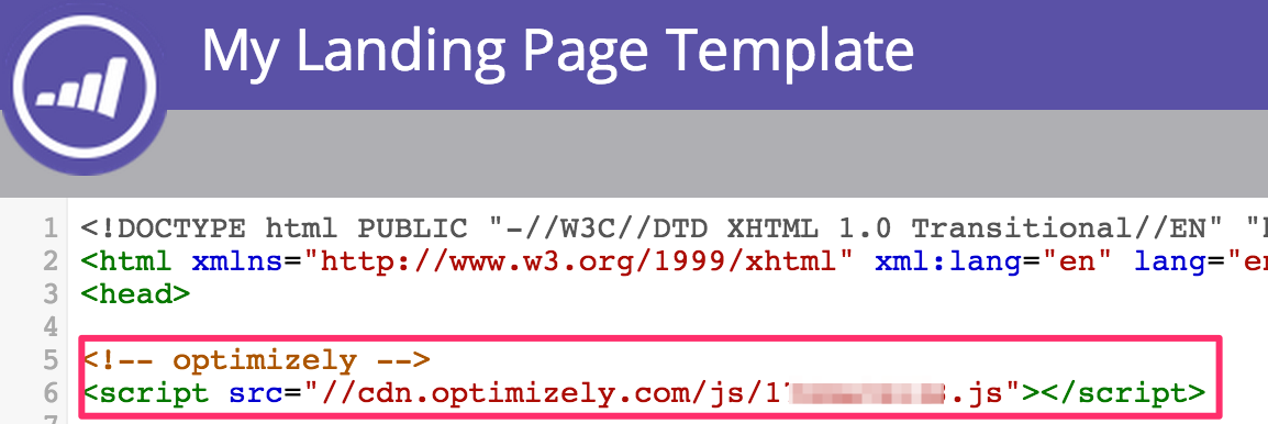 Marketo Template Optimizely