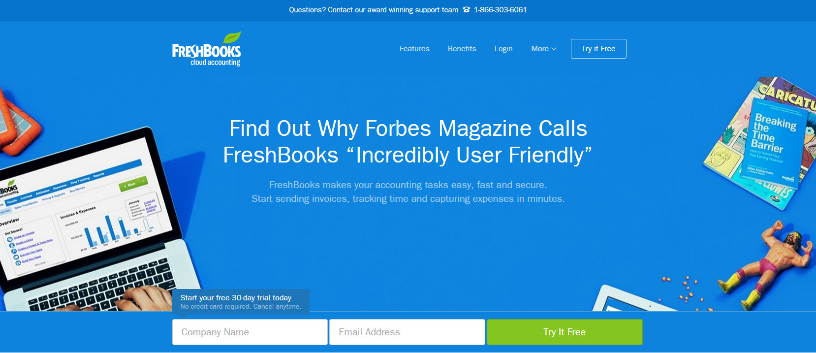 freshbooks free trial copy