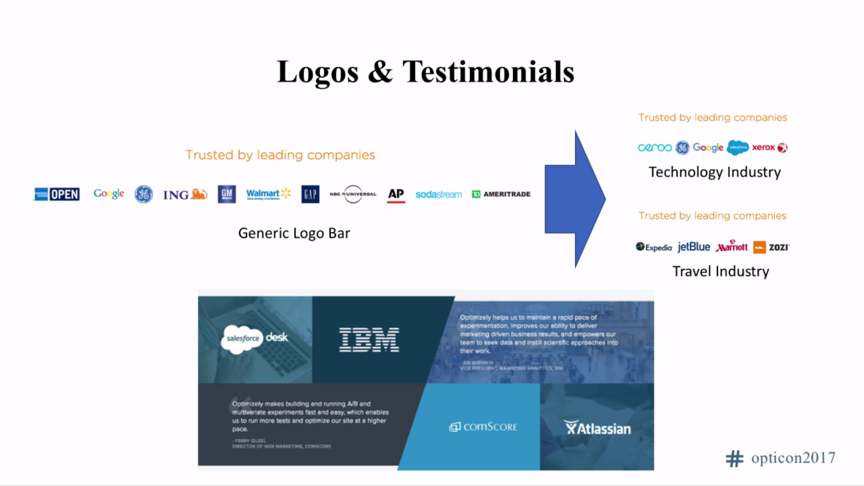 Logos and Testimonials