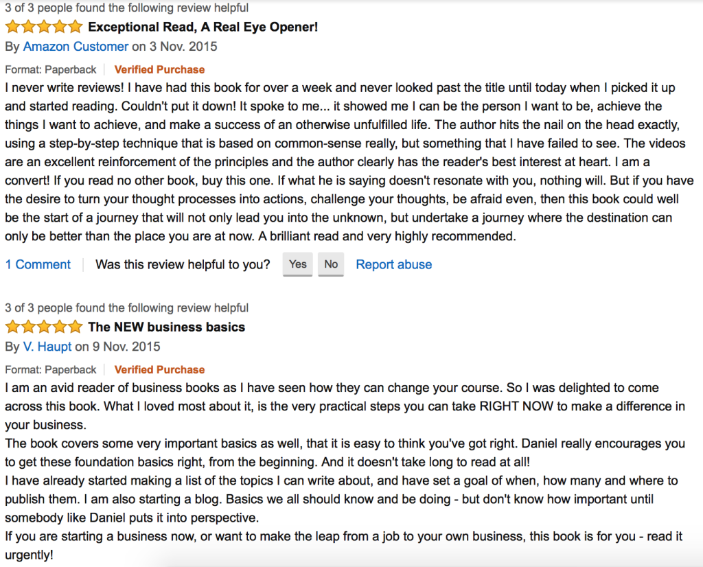 Taking tone of voice from Amazon reviews